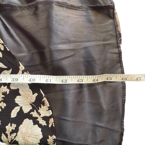 Express Womens Floral Ruffle Dress Fairy Grunge Whimsigoth Asymmetrical Whimsy - Picture 9 of 12